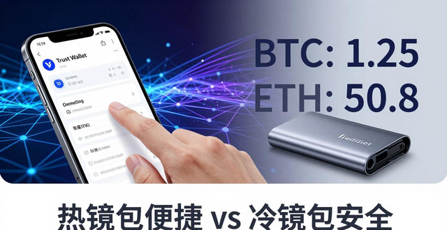 Trust Wallet App 与 Ledger 硬件钱包对比 热钱包便捷还是冷钱包安全