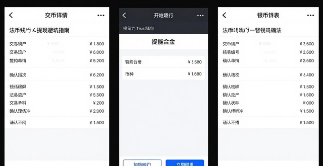 Trust钱包提现避坑指南：做好链上合规，避免账户冻结